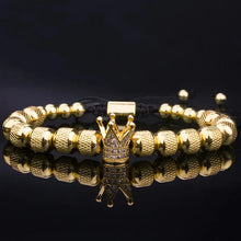 Load image into Gallery viewer, &quot;To My Man - Straighten Your Crown&quot; Bracelet Gift Set
