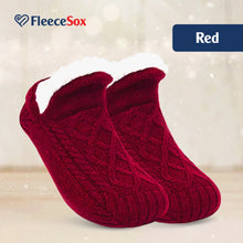 Load image into Gallery viewer, FleeceSox - Fleece-Lined Non-Slip Thermal Slippers Socks (Combo of 2 Sets)
