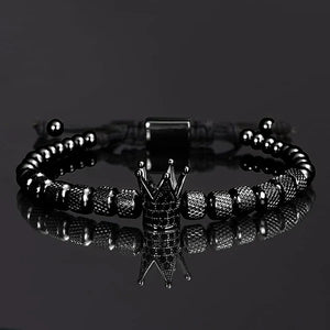 "To My Man - Straighten Your Crown" Bracelet Gift Set