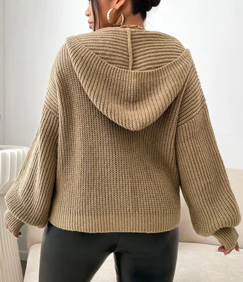 Cozy zip-up Sweater