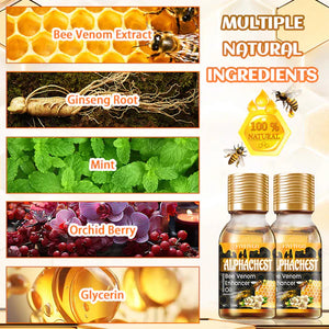 Fivfivgo™ AlphaChest Bienengift Enhancer Öl