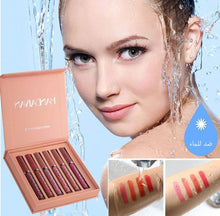 Load image into Gallery viewer, 6Pcs Matte Liquid Lipstick Makeup Set
