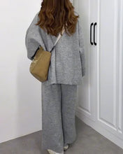 Load image into Gallery viewer, Crewneck Sweater &amp; Pants Two-piece Set
