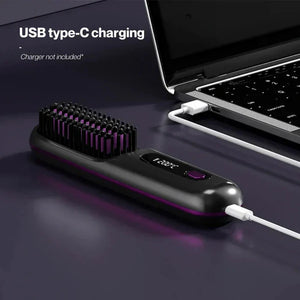 Aluvio™ Portable Straightener Brush