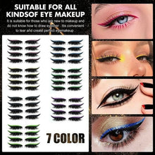 Load image into Gallery viewer, Reusable Eyeliner And Eyelash Stickers
